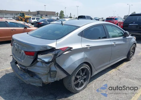 2014 Hyundai Elantra Se из США, поврежденный, VIN KMHDH4AE2EU119482